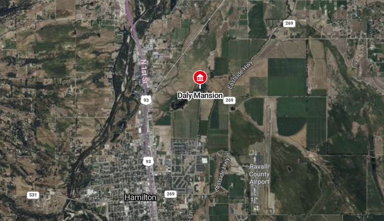 Daly Mansion located in Hamilton, MT